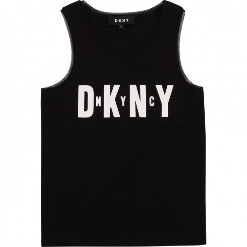 Camiseta tirantes tul DKNY