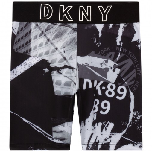 Ciclista estampado DKNY
