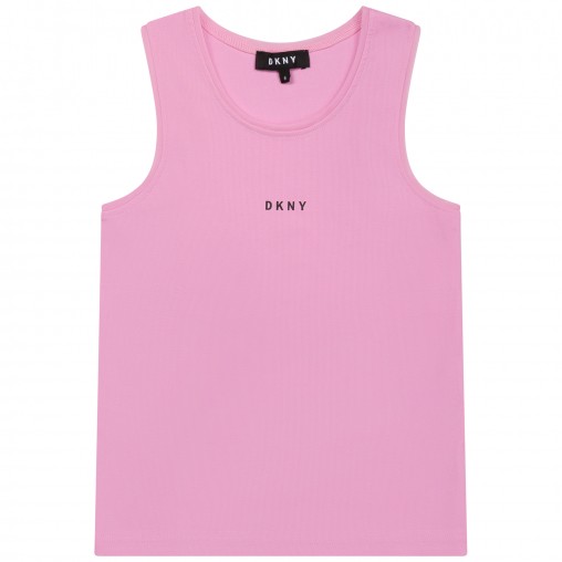 Camiseta tirantes rosa DKNY