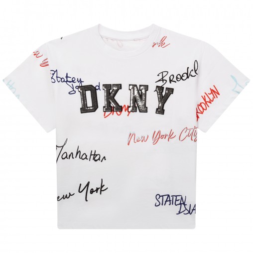 Camiseta fantasía niña DKNY