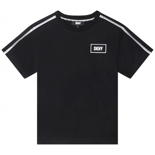 Camiseta negra DKNY